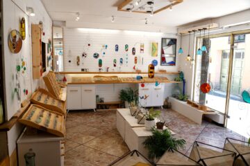 Boutique Fait de Verre intérieur