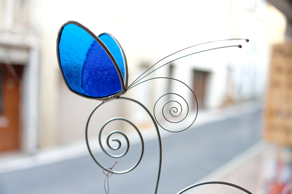 Papillon Fait de Verre
