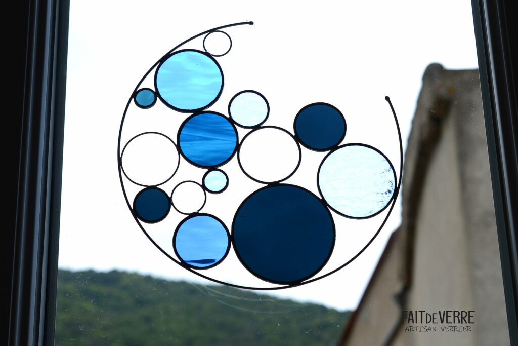 Sun Catcher Tiffany Fait de verre