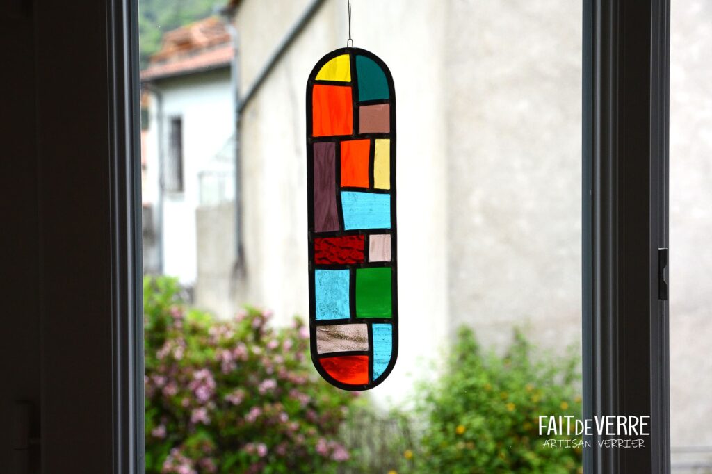 attrape lumière Vitrail