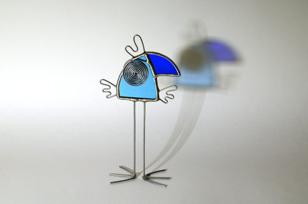 oiseau bleu